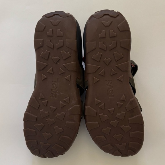 Teva Flintwood Fisherman Outdoor Walking Sandal, Light Brown, Size 12 - Picture 8 of 10